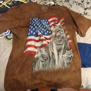 American made 100% cotton t shirt.